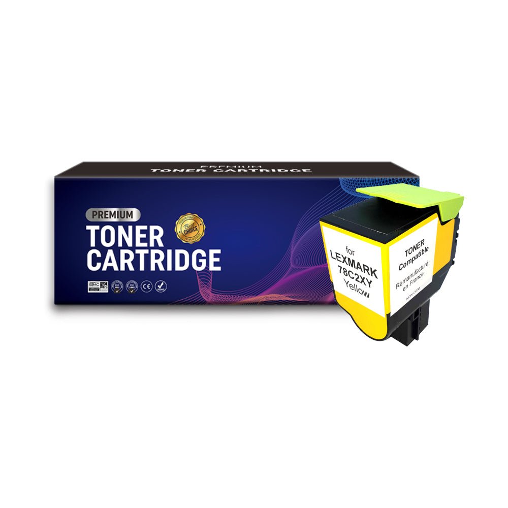 Cartouche de toner Compatible Lexmark 78C2XY0 Jaune 5000pages - KERA FRANCE Cartouche de toner Compatible Lexmark 78C2XY0 Jaune 5000pages - KERA FRANCE